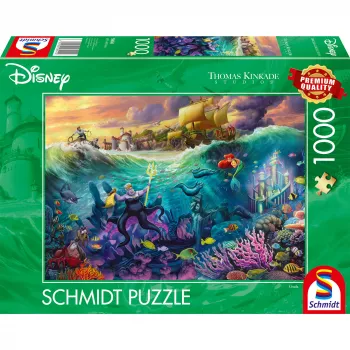 Thomas Kinkade Studios: Disney - Ursula, Puzzle 1000 Pieces