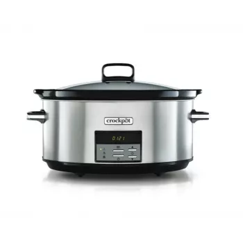 Slow cooker Crock-Pot CSC063X 7.5 L, 320 W, stainless steel housing, ceramic removable bowl