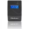 Qoltec Monolith uninterruptible power supply (UPS) Double-conversion (Online) 1 kVA 600 W 2 AC outlet(s)