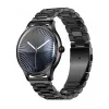 Smartwatch Colmi L28 with Black Case and Black Steel Strap