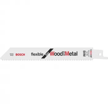 Sabre saw blade Bosch S 922 HF Bimetal 15 cm for wood metal