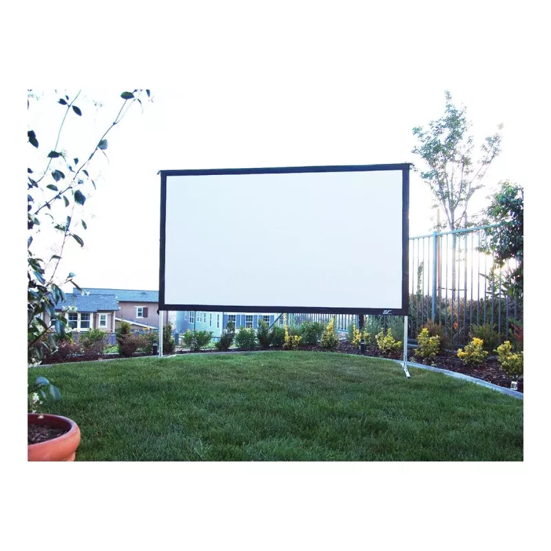 Elite Screens | Yard Master 2 Mobile Outdoor screen CineWhite | OMS120H2 | Diagonal 120 inch | 16:9 | Viewable screen width (W) 266 cm