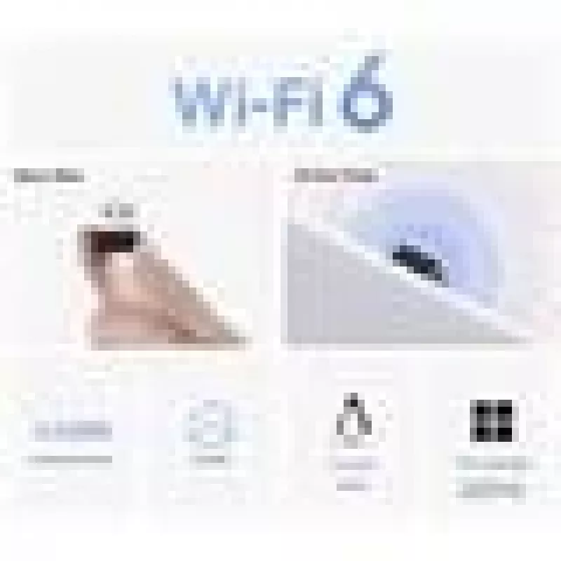 USB Wi‑Fi Adapter MERCUSYS MA14N — USB Type‑A, 2.4 GHz Single‑Band, up to 287 Mb/s, Black