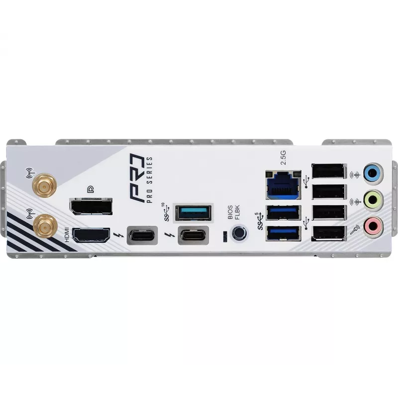 Motherboard ASRock Z890 Pro RS WiFi White Intel Z890 LGA 1851 ATX
