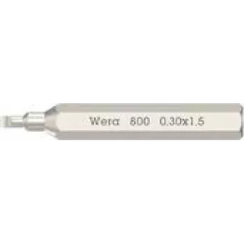 Wera 800 Micro Slotted-Bit 1.5 mm 1 pc(s) (05058104001)