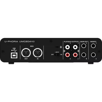 Behringer UMC204HD supplementary music equipment
