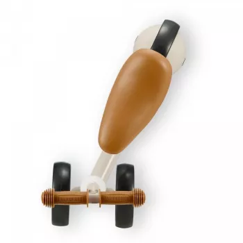 Children balance bike kinder kraft CUTIE Light Beige — lightweight toddler ride-on