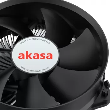 Akasa AK-CC6607EP01 Low Profile CPU Cooler - Socket LGA 1700, 64,5 mm Height (AK-CC6607EP01)