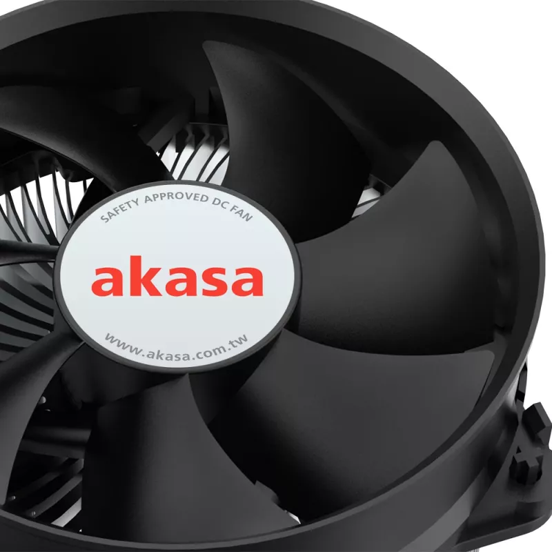Akasa AK-CC6607EP01 Low Profile CPU Cooler - Socket LGA 1700, 64,5 mm Height (AK-CC6607EP01)