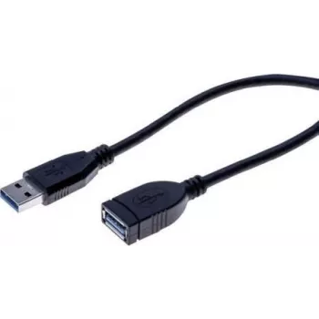 USB Cable Tecline 532459 USB 3.2 Gen 1 0.5m Black