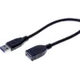 USB Cable Tecline 532459 USB 3.2 Gen 1 0.5m Black