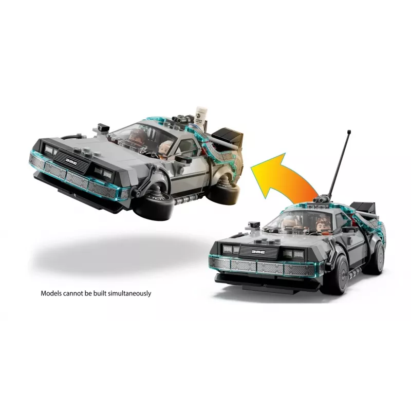 LEGO SPEED CHAMPIONS 77256 Time Machine from Back to the Future