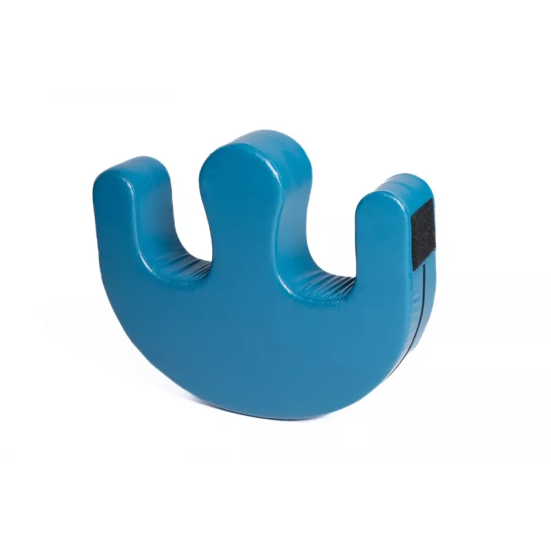 Rehabilitation cushion ANTAR AT03023 for seated posture and pressure relief, blue, 415×490×106 mm
