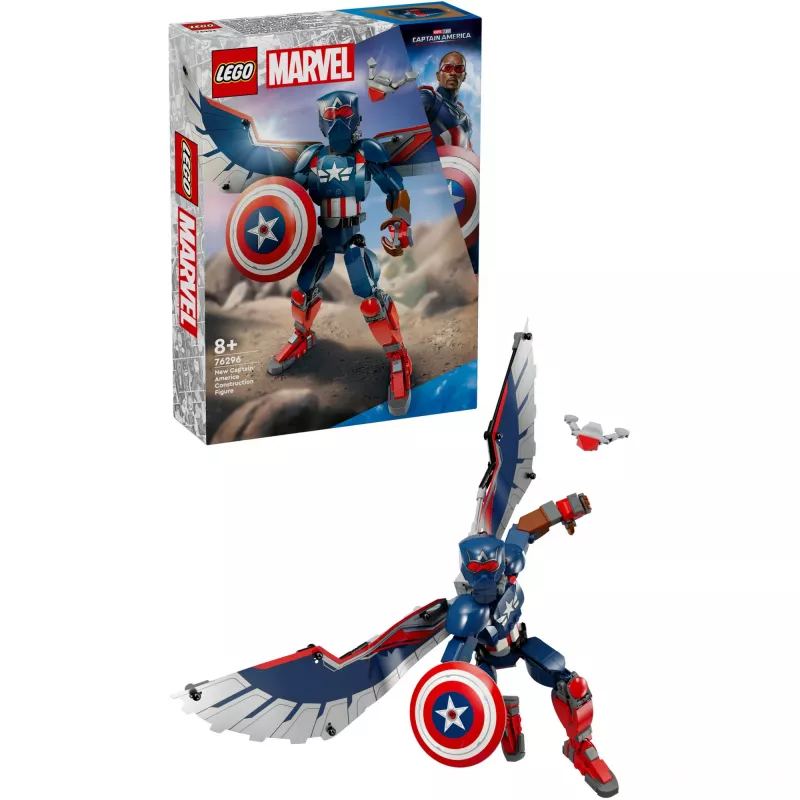 LEGO MARVEL 76296 New Captain America Construction Figure