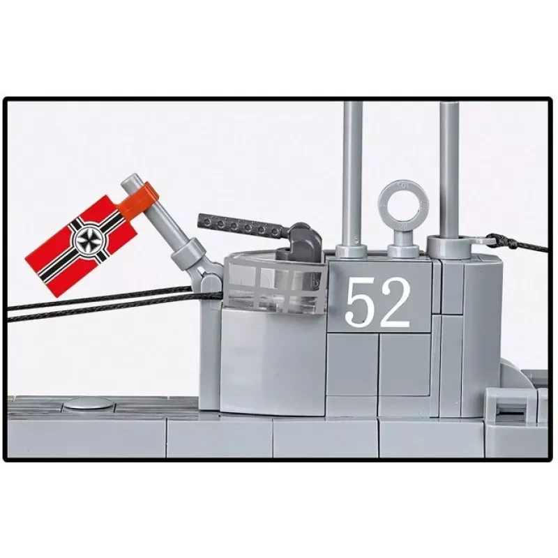 Construction Set Cobi U-Boot U-52 — 474 pieces model kit