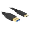 Cable DeLOCK SuperSpeed USB (USB 3.2 Gen 2) Type-A to Type-C 2 m