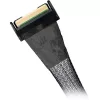 Drive adapter ICY BOX MB413L-B — MCIO 8i SFF-TA-1016 to 2× MCIO 4i SFF-TA-1016
