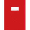 Exercise book cover HERMA PP A4 red opaque