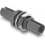 DELOCK fiber optic coupling HFBR 4505Z simplex blue to blue, plastic housing, model 91041