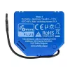 Smart relay Shelly Qubino Wave 1 Plastic 110–240V 16A, Z-Wave 868.4 MHz, blue, wall mount
