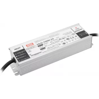 LED power supply mean well 96W 24V IP67 — constant voltage, outdoor-rated driver
