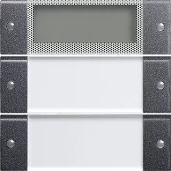 GIRA 214228 Electrical Switch Anthracite - White (214228)