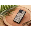 Phone case man and wood for iPhone 11 Pro Max — black mono triangle design