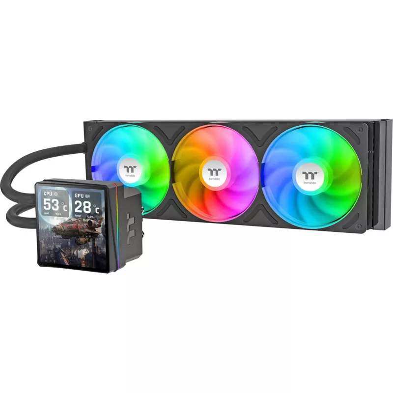 CPU Liquid Cooler THERMALTAKE TH360 V3 Ultra ARGB Sync AIO Black