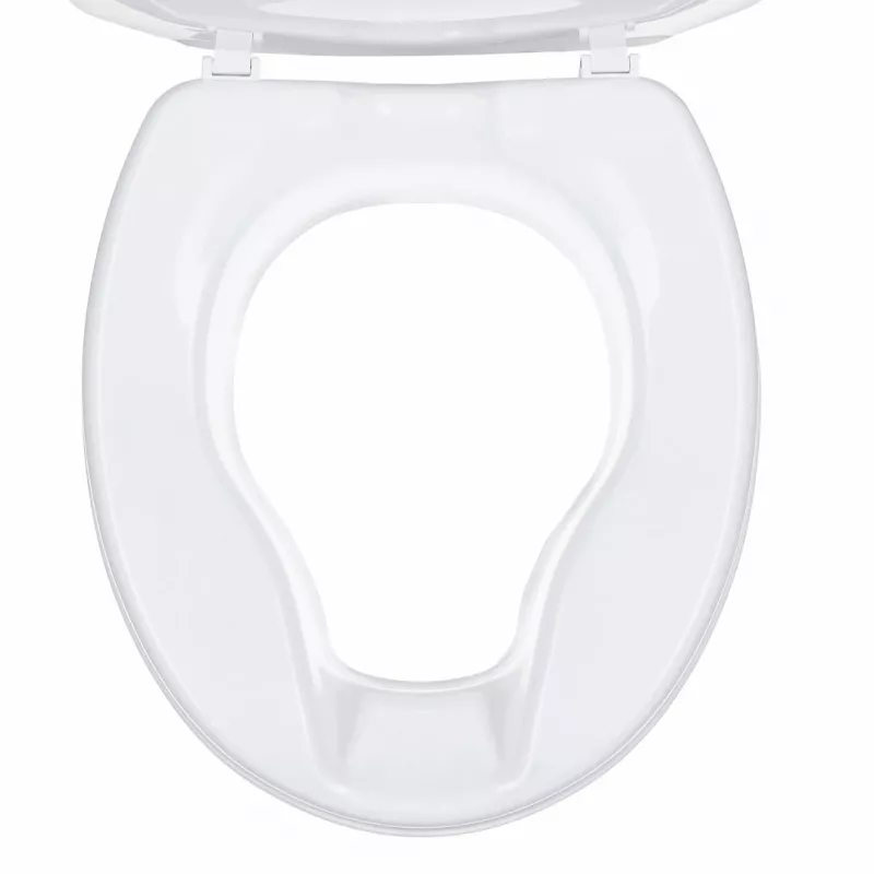 Raised toilet seat accessory ActionMed NT15AM — extension, 15 cm height, polypropylene, lockable, max load 180 kg, internal 210×268 mm, width 360 mm