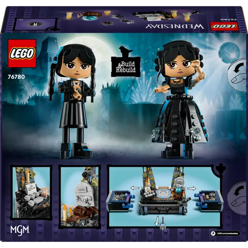 LEGO WEDNESDAY 76780 Wednesday Addams Figure