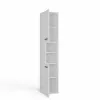 Topeshop S30 white bathroom storage cabinet White