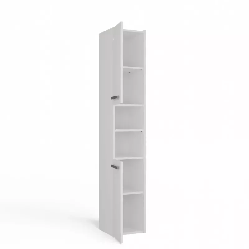 Topeshop S30 white bathroom storage cabinet White