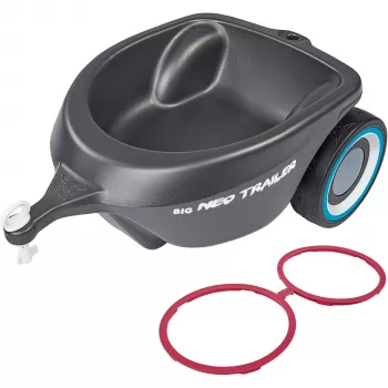 Bobby-Car-Neo Trailer Anthracite, Kinderfahrzeug Anthracite