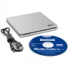 GP70NS50 SLIM, External DVD writer (Silver, external, USB 2.0, 5,25)