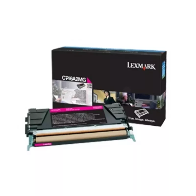 Toner Cartridge Lexmark C746A3MG Original Magenta