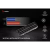 Air cooler SAVIO M.2 NVMe 2280 AK-60 Black heatsink for 22x80 mm SSD