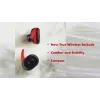 Earbuds V.Silencer Ture Wireless Earbuds black/red
