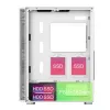 PC Case Montech X3 GLASS Midi Tower White