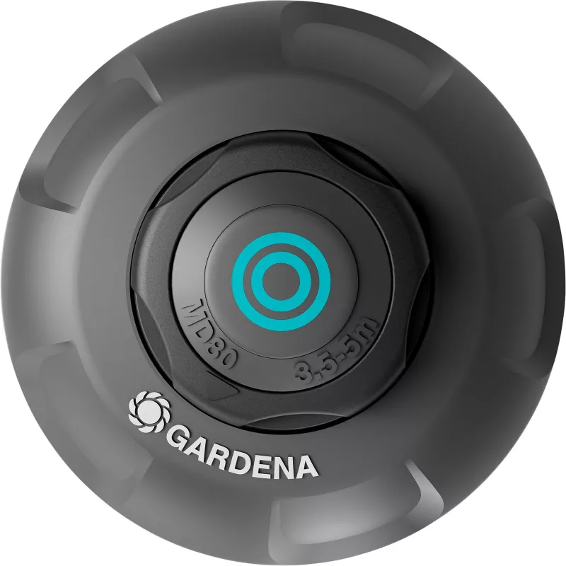 Sprinkler system pop-up sprinkler MD80 black grey spraying range 3.5 to 5 metres