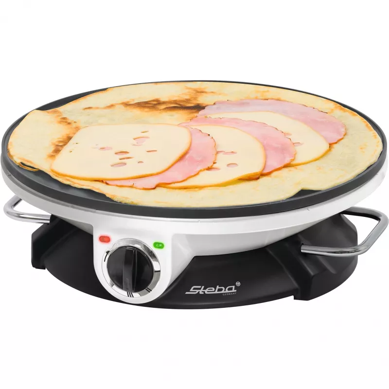 Steba CR 32 - crepe plate - 1.2 kW - Black/White