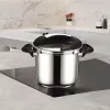 Pressure cooker Maestro MR-2901, 6 L, 22 cm diameter, silver, non-stick coating