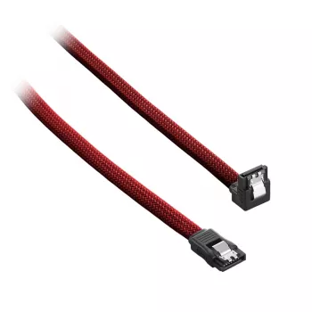ModMesh Right Angle SATA 3 Cable 30cm - blood red - Cable - Digital/Data (CM-CAB-RSAT-N30KBR-R)