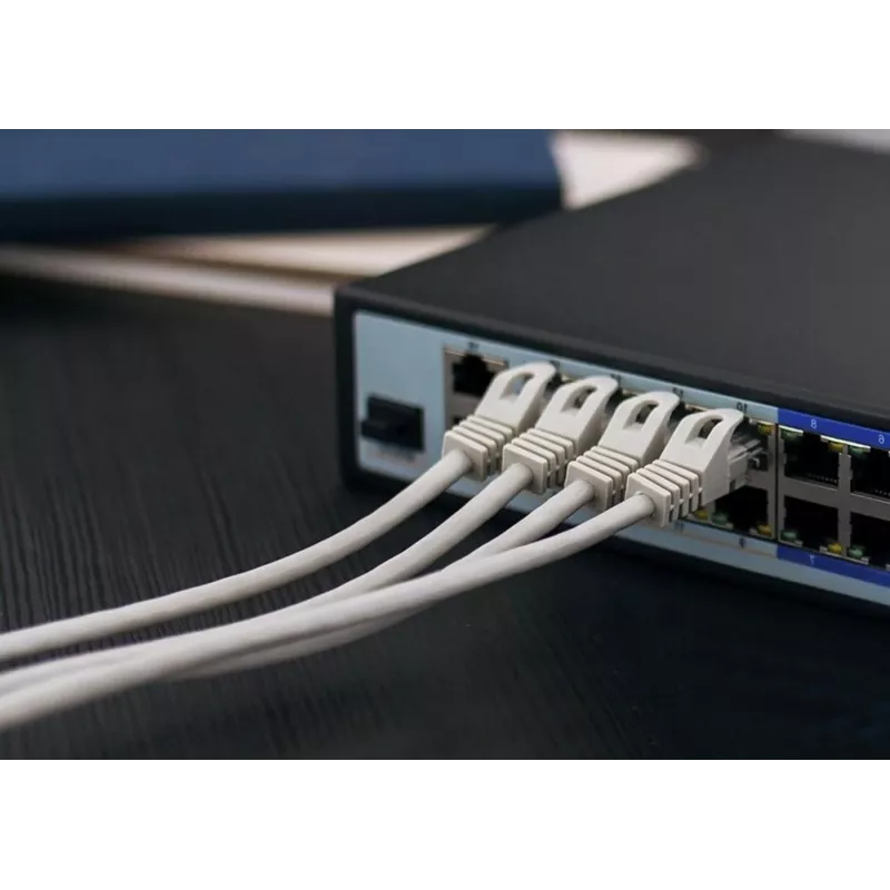 Network Cable Extralink Twisted pair CAT5E FTP Indoor 305M Grey