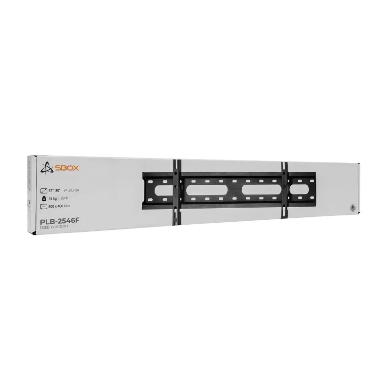 SBOX PLB-2546F-2 mounting bracket 37–80 mm, load 45 kg, plate 600×400 mm