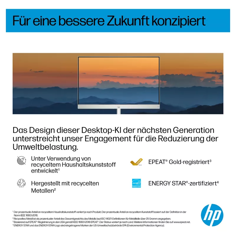 HP All-in-One PC (Complete Solution) 27-ct2073ng AMD Ryzen AI 7-350 512GBSSD 16GB White (27-ct2073ng)