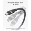 USB-C to USB-C cable Anker A82E2 — USB 2.0, 1.8 m, black