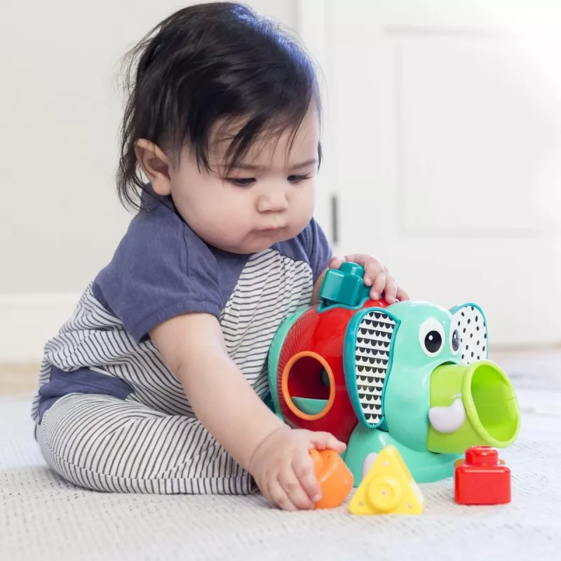 Sorter with blocks - Elephant Infantino