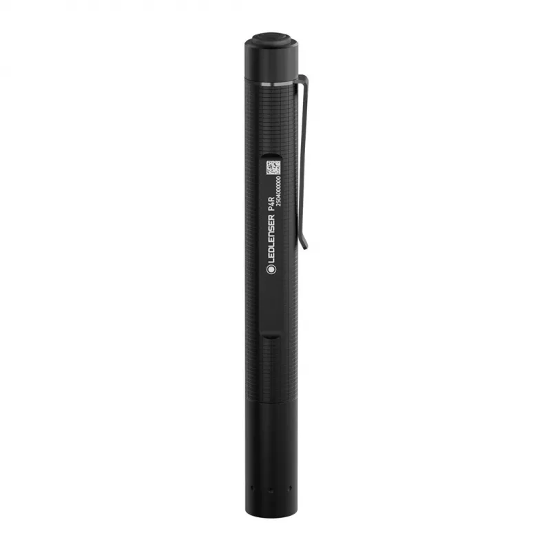 Flashlight Ledlenser P2R Black — rechargeable compact pen light