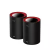 Cudy M3000 2-Pack Dual-band (2.4 GHz / 5 GHz) Wi-Fi 6 (802.11ax) Black, Red 1 Internal