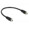 Audio Cable 3.5mm DeLOCK 85115 0.25m Black